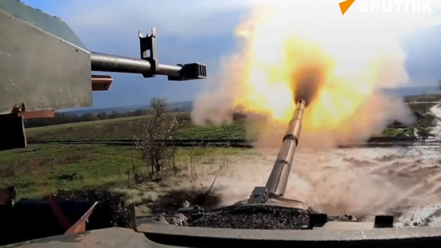 Nga tuyên bố tấn công Ukraine ở nhiều nơi, chiếm được khu Sukhaya Balka